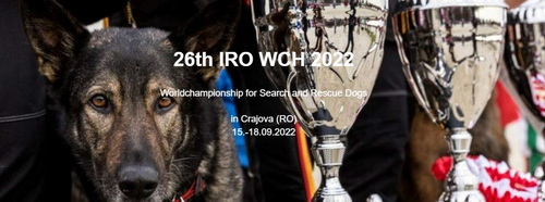 26th IRO World Championship for Search and Rescue Dog 2022