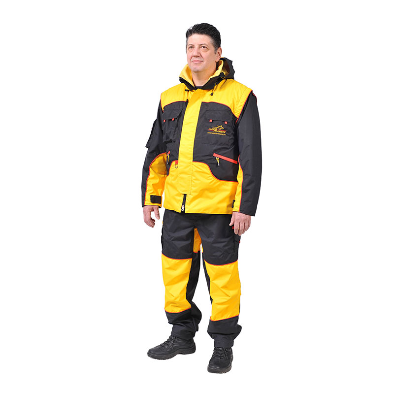 Дрессировочный костюм «Protective suit» черно желтого цвета
