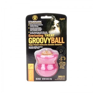 Игрушка для собак с кормом «Everlasting Groovy Ball» small - TT30