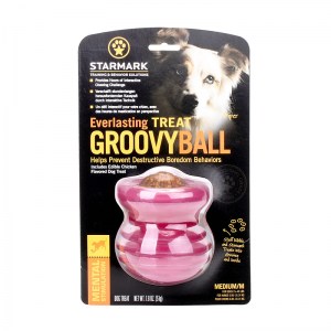 Игрушка для собаки с лакомством «Everlasting Groovy Ball» medium - TT31