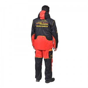 Дрессировочный костюм «Protective suit» черно-красного цвета