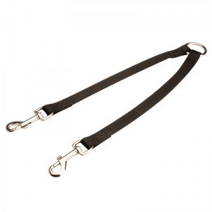 Куплет из нейлона для двух собак «Keep on a short leash» - LN100