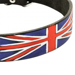 Ошейник разрисованный «United Kingdom pride» - C76